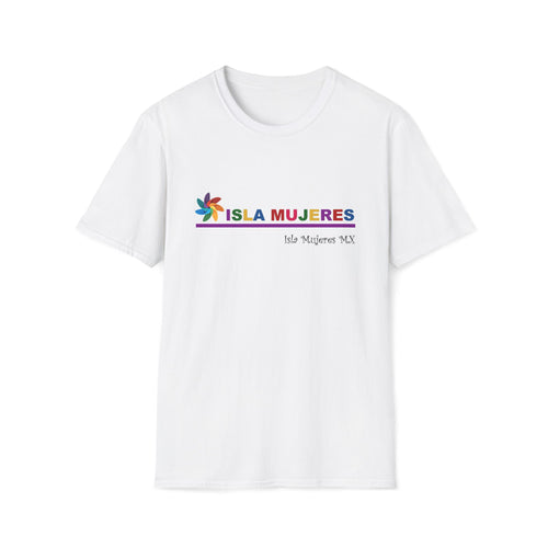 Isla Mujeres Colorful Logo T-Shirt — Isla Mujeres MX Souvenir Tee